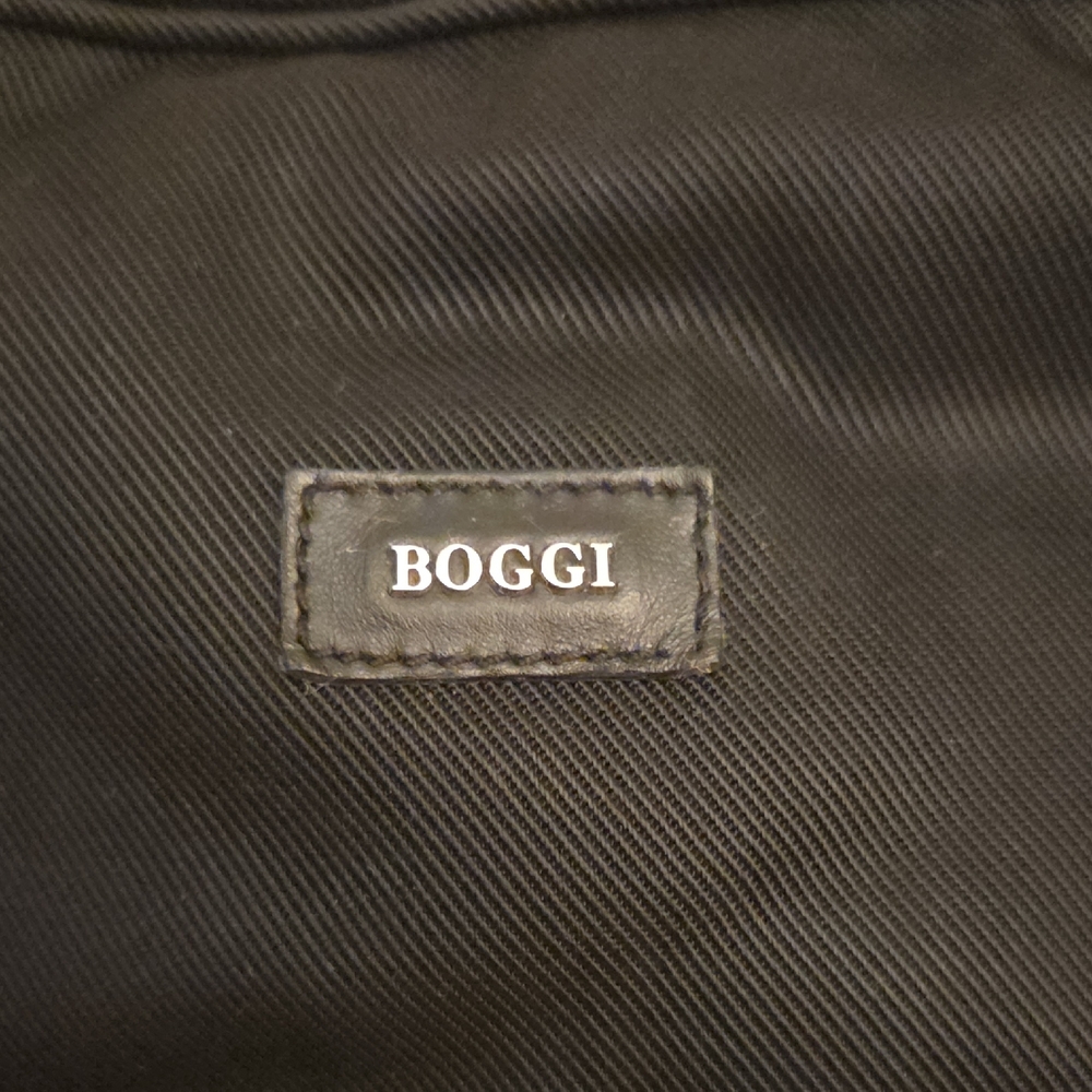 Boggi Milano Technical Fabric Business Backpack - Black - Picture 3 of 14
